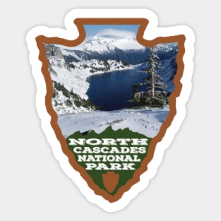North Cascades National Park arrowhead Sticker